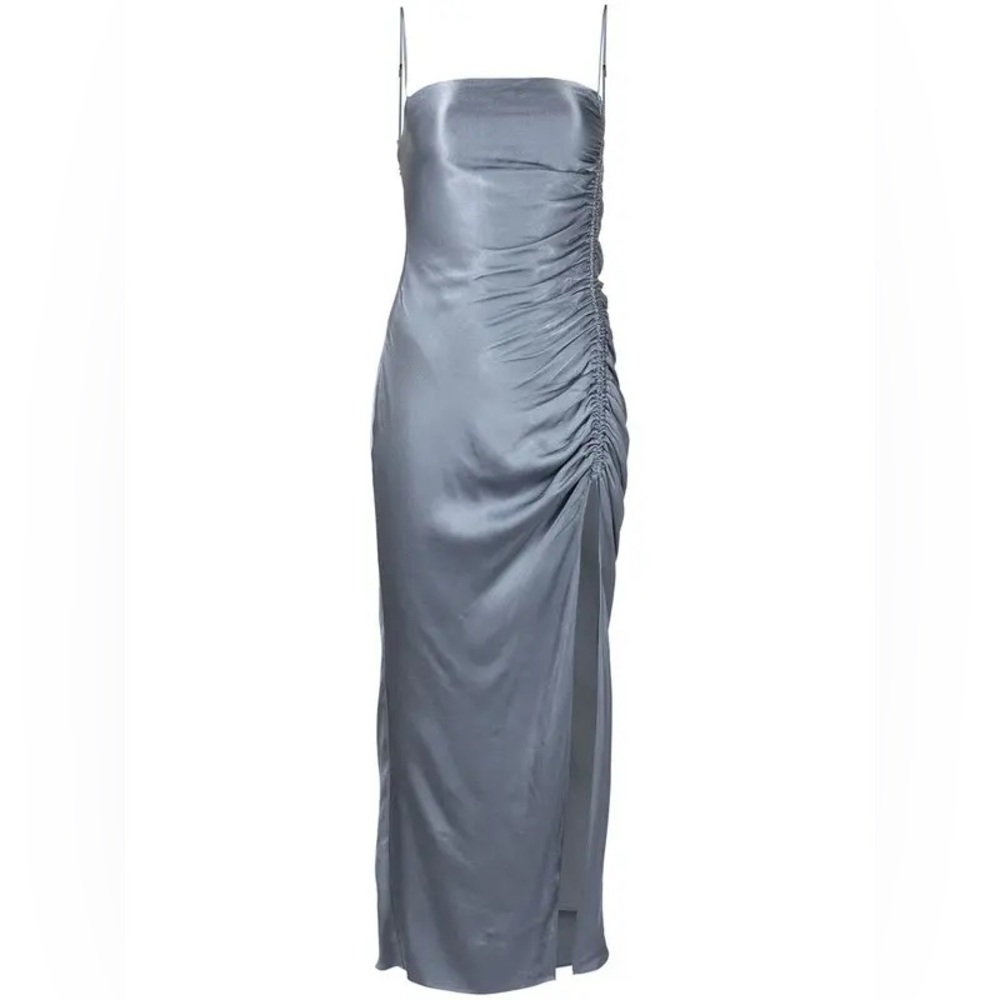 Shona Joy midi dress with front slit